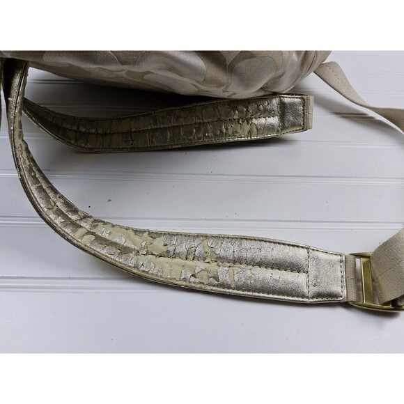 Coach Signature F20795 Poppy Backpack Bookbag - Picture 14 of 16